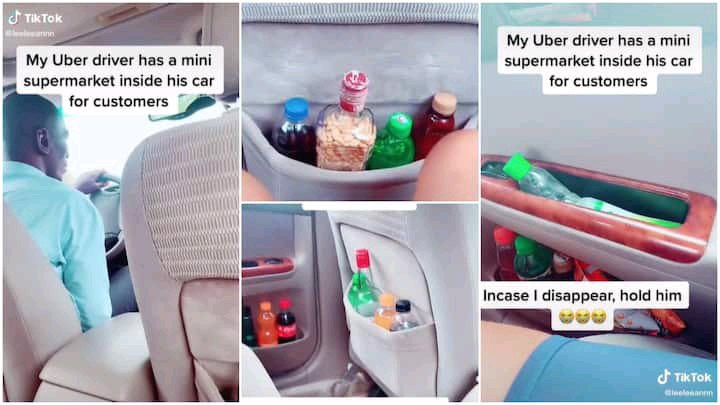 Meet Taxi Driver With Mini Supermarket in His Car | Daily Report Nigeria