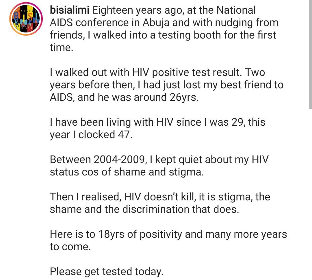 It's The Stigma, Shame And Discrimination Of HIV That Kills - Bisi Alimi Marks 18 Years Of Living with the Virus | Daily Report Nigeria