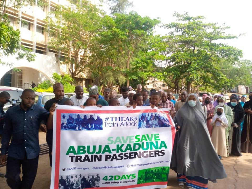 Abuja-Kaduna Train Attack: Families of Victims Protest in Kaduna | Daily Report Nigeria