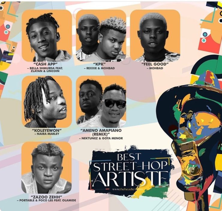 Portable Bags Two Nominations For 2022 Headies Award | Daily Report Nigeria