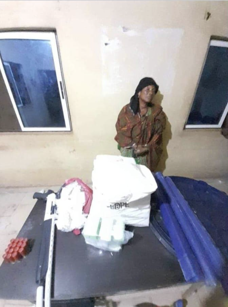 PHOTOS: NDLEA Finally Captures Notorious Drug Baroness, ‘Mama’ in Delta | Daily Report Nigeria