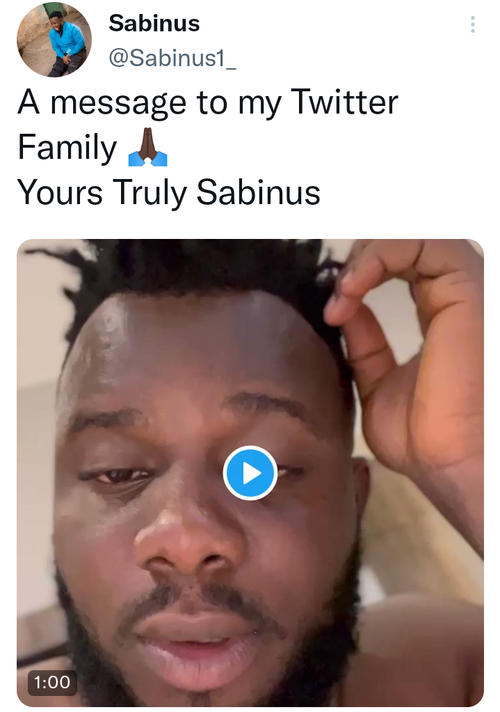 "If Dem Scam You, Please No Hold Me O" –  Sabinus Warns Against Fake Accounts | Daily Report Nigeria