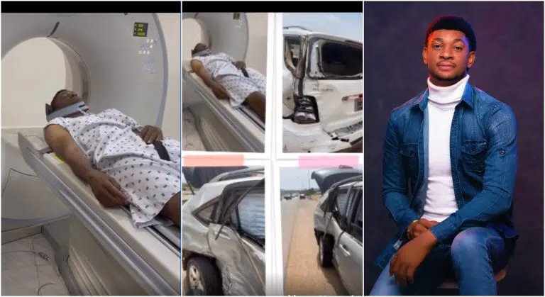 Gospel Singer Steve Crown Involved in Car Accident, Lands in Hospital | Daily Report Nigeria