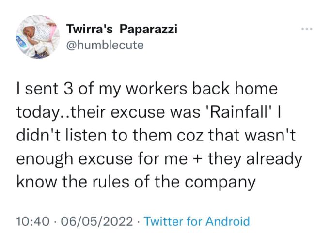 Employer Sends Home Three Of His Workers For Arriving Late To Work | Daily Report Nigeria