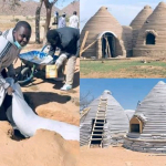 Chadian Youths Build Maternity Wards With Sand-filled Bags | Daily Report Nigeria