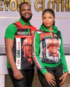 Reactions as Couple Shares ‘Obidient’ Themed Pre-wedding Photos
