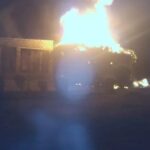 BREAKING: Fire Guts Residential Building In Ikoyi | Daily Report Nigeria