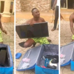 Guest Caught Leaving With Hotel’s Plasma TV In His Box | Daily Report Nigeria