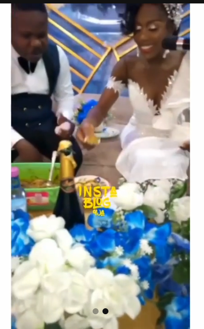 Moments Bride Feeds Hubby Fufu At Wedding screenshot 20220619 0932351620654038272355252