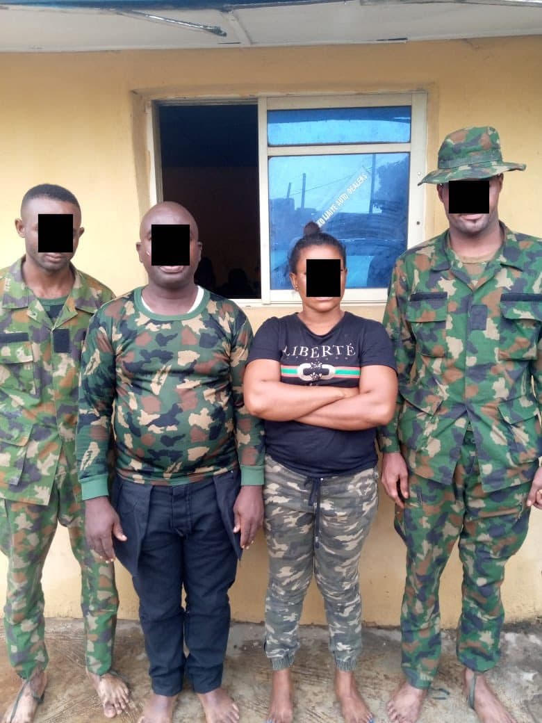 Police Arrest Fake Soldiers In Lagos | Daily Report Nigeria