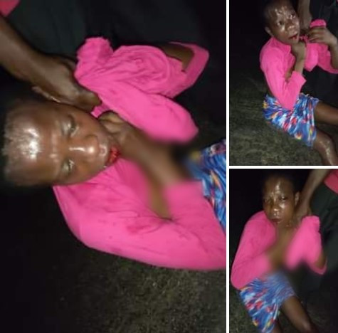 Young Lady Beaten To A Pulp For Allegedly Stealing Generator In Warri | Daily Report Nigeria