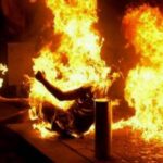 Burning Woman Grabs Husband After He Set Her Ablaze, Both Burn to Death | Daily Report Nigeria