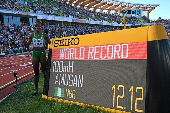 World Championships: Tobi Amusan wins 100m Hurdles, Breaks Record | Daily Report Nigeria