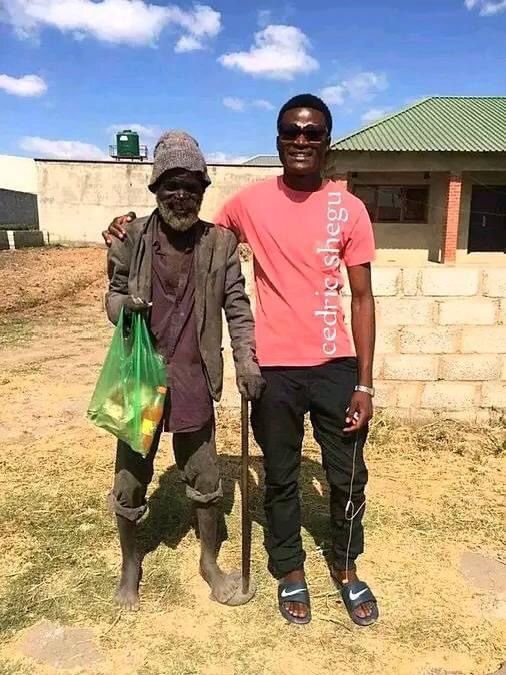 Man Celebrates His Mentally Ill Dad On His 76th Birthday | Daily Report Nigeria