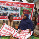 Families of Abuja-Kaduna Train Victims Protest in Abuja | Daily Report Nigeria