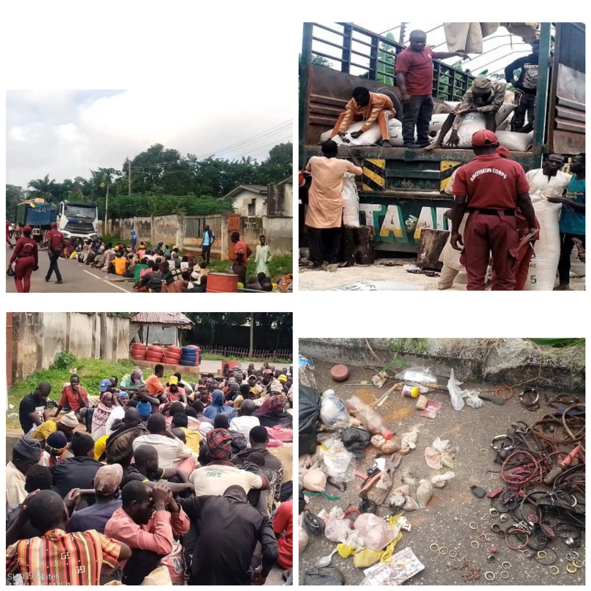 Agaim, Amotekun Intercepts Trucks Conveying 151 Northerners with Charms | Daily Report Nigeria