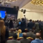 Crowd Cheer As Peter Obi Mount Stage During Ongoing NBA Conference [VIDEO] | Daily Report Nigeria