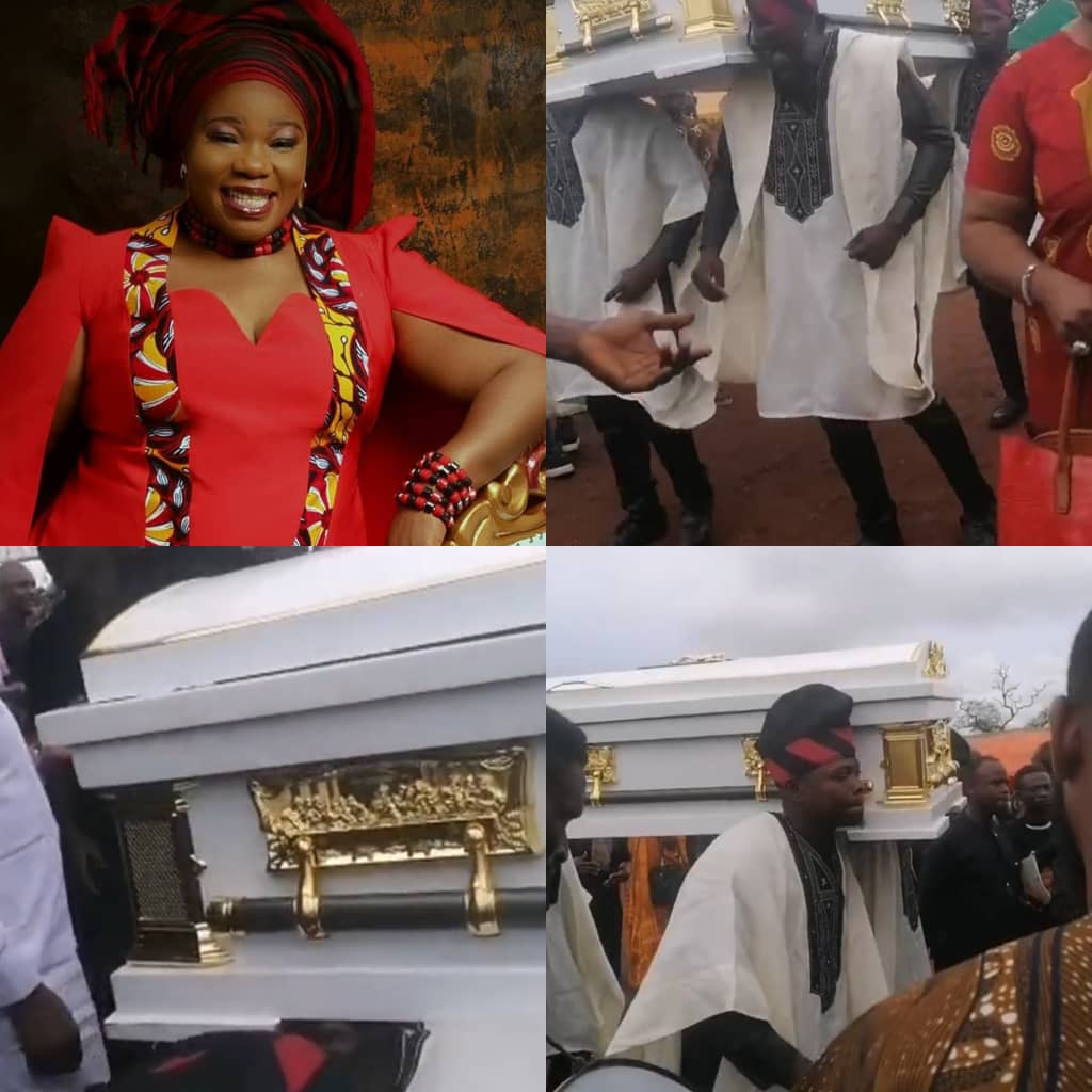 Nollywood's Ada Ameh Finally Laid to Rest (photos)