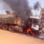 BREAKING: 4 Burnt to Death as Diesel Vehicle Runs Into Dangote Truck in Delta | Daily Report Nigeria