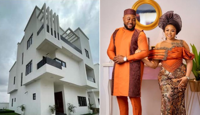 Actor, Nosa Rex Acquire New Mansion On His 7th Wedding Anniversary | Daily Report Nigeria