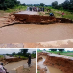 Residents Stranded As Road Collapse In Bauchi | Daily Report Nigeria