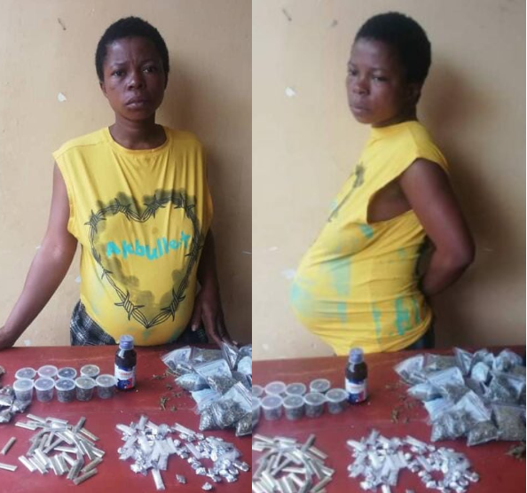 Heavily Pregnant Woman Arrested With Meth In Edo | Daily Report Nigeria