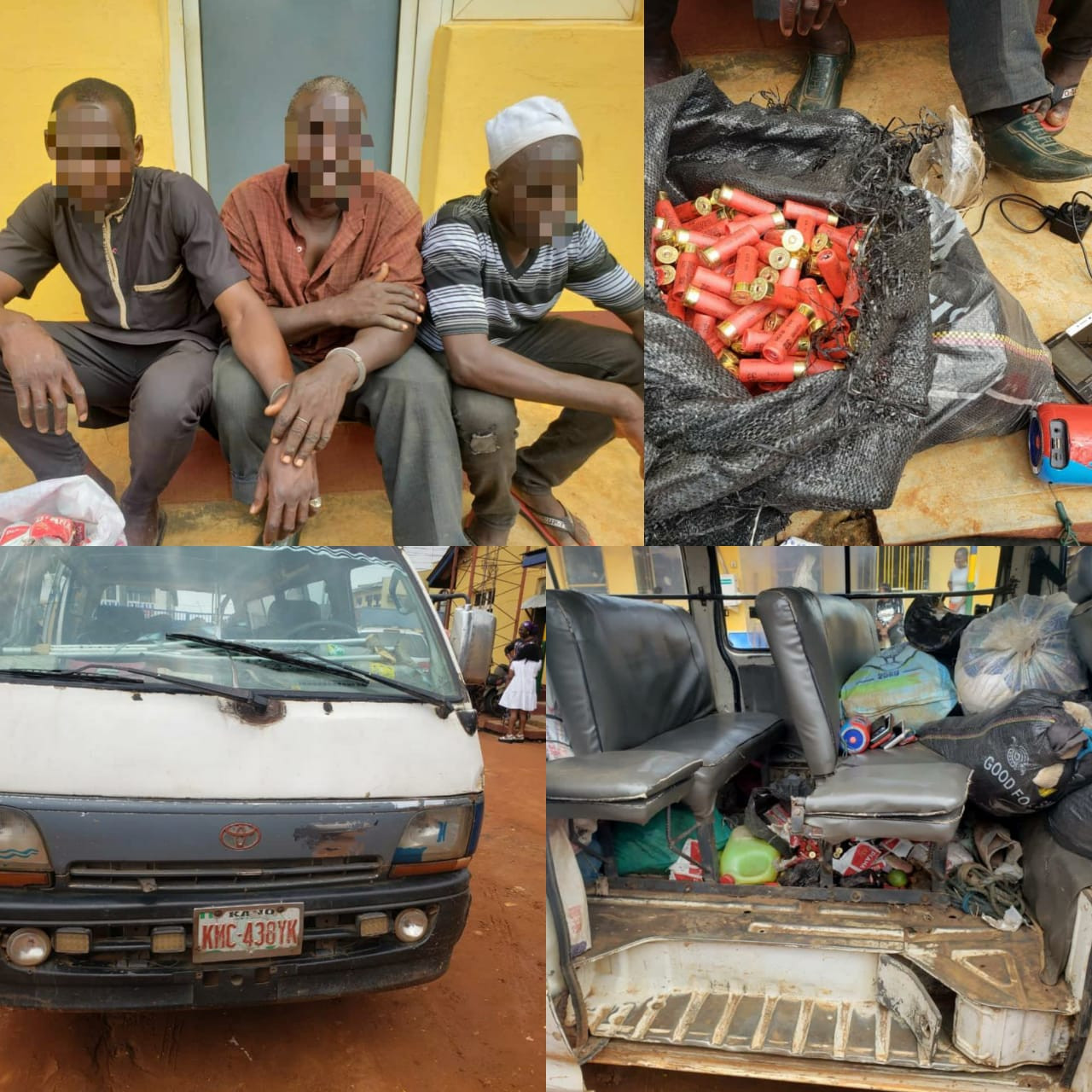3 Men, Vehicles Loaded With Ammunition, Explosives Nabbed in Lagos | Daily Report Nigeria