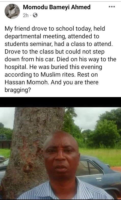 Auchi Poly Lecturer Found Dead in His Car | Daily Report Nigeria