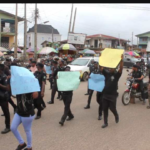Osun Police Constabularies Protest 18 Months Unpaid Allowances