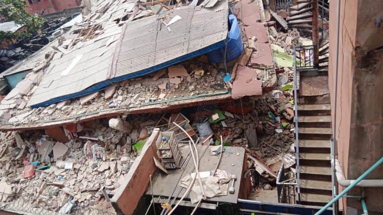 BREAKING: Another Building Collapses in Lagos | Daily Report Nigeria