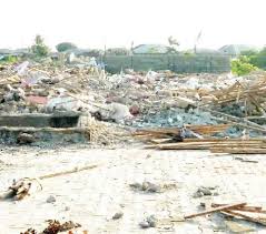 Police, Hoodlums Demolish 50 Buildings in Lagos, Victims Protest | Daily Report Nigeria