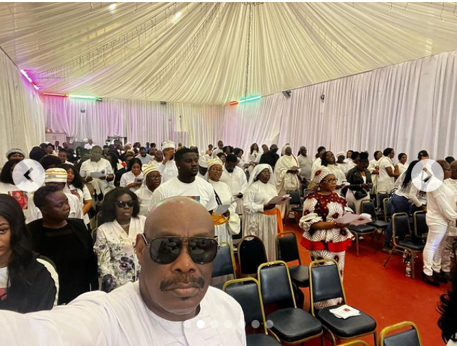 PICTORIAL: Service of Song for Don Jazzy’s Late Mum Holds in Dublin | Daily Report Nigeria