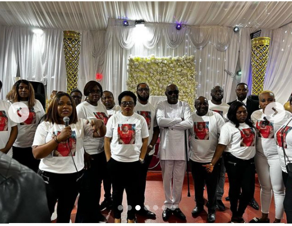 PICTORIAL: Service of Song for Don Jazzy’s Late Mum Holds in Dublin | Daily Report Nigeria