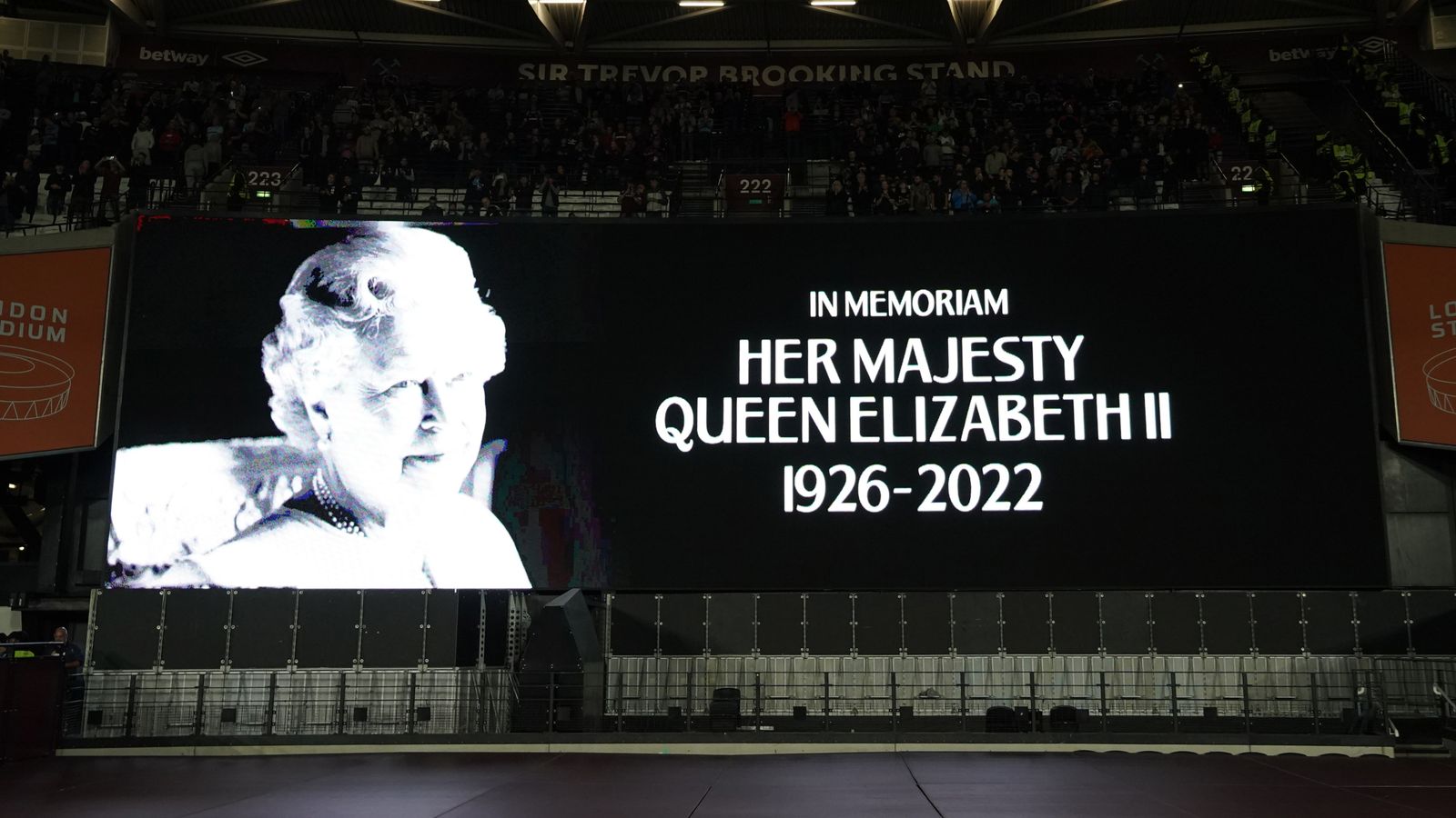 What Does Queen Elizabeth's Funeral Mean For Sport?