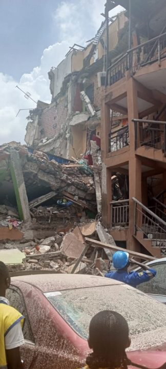 BREAKING: Another Building Collapses in Lagos | Daily Report Nigeria