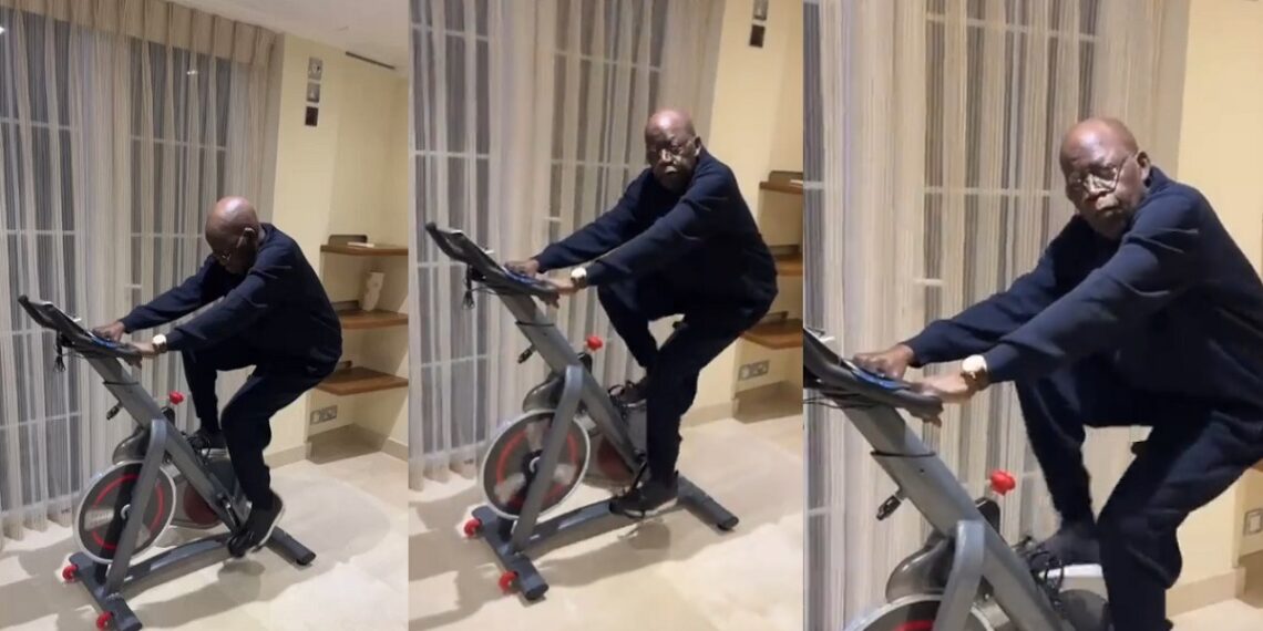 Tinubu Debunks Death Rumours, Shares Workout Video | Daily Report Nigeria