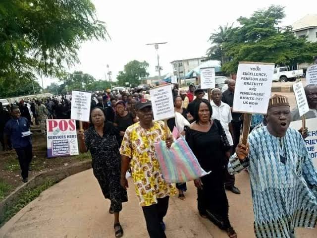 Benue Pensioners Protest Non-payment of 75-Month Arrears | Daily Report Nigeria