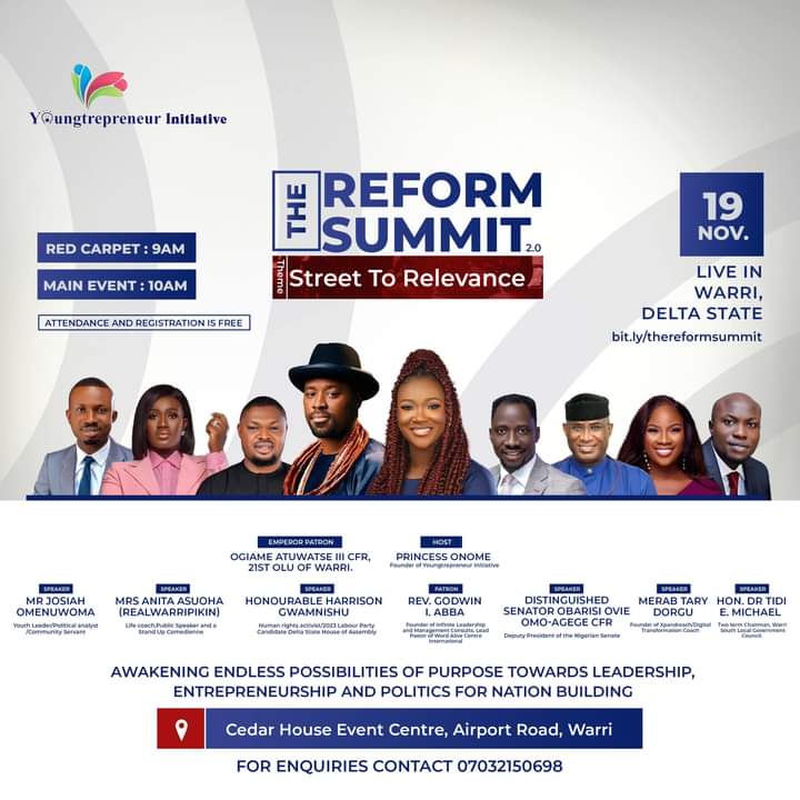 Omo-Agege, Olu of Warri, Others to Speak at Reform Summit in Delta | Daily Report Nigeria