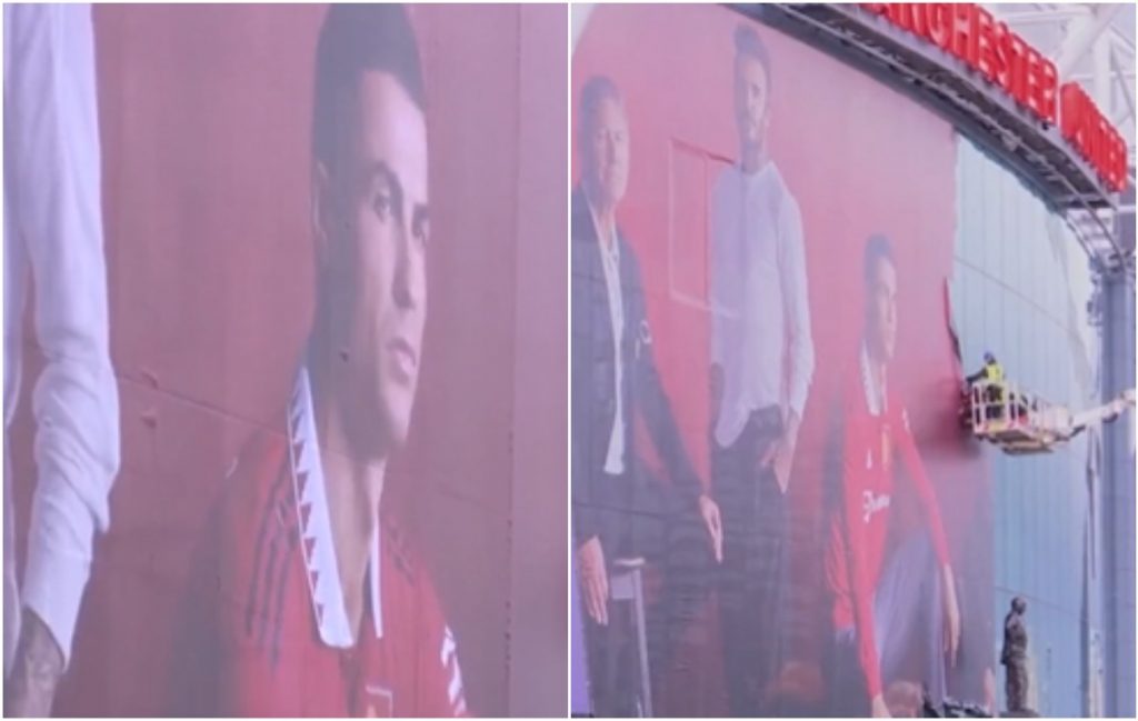 BREAKING: Man United Removes Ronaldo’s Poster From Old Trafford | Daily Report Nigeria