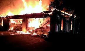 Fire Guts Houses, Church as Tanker Explodes in Edo | Daily Report Nigeria