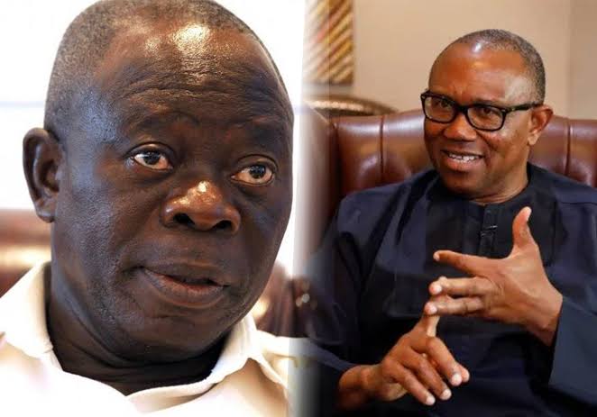 2023: Obi, Reason Why Nigeria is Going Down –Oshiomhole | Daily Report Nigeria