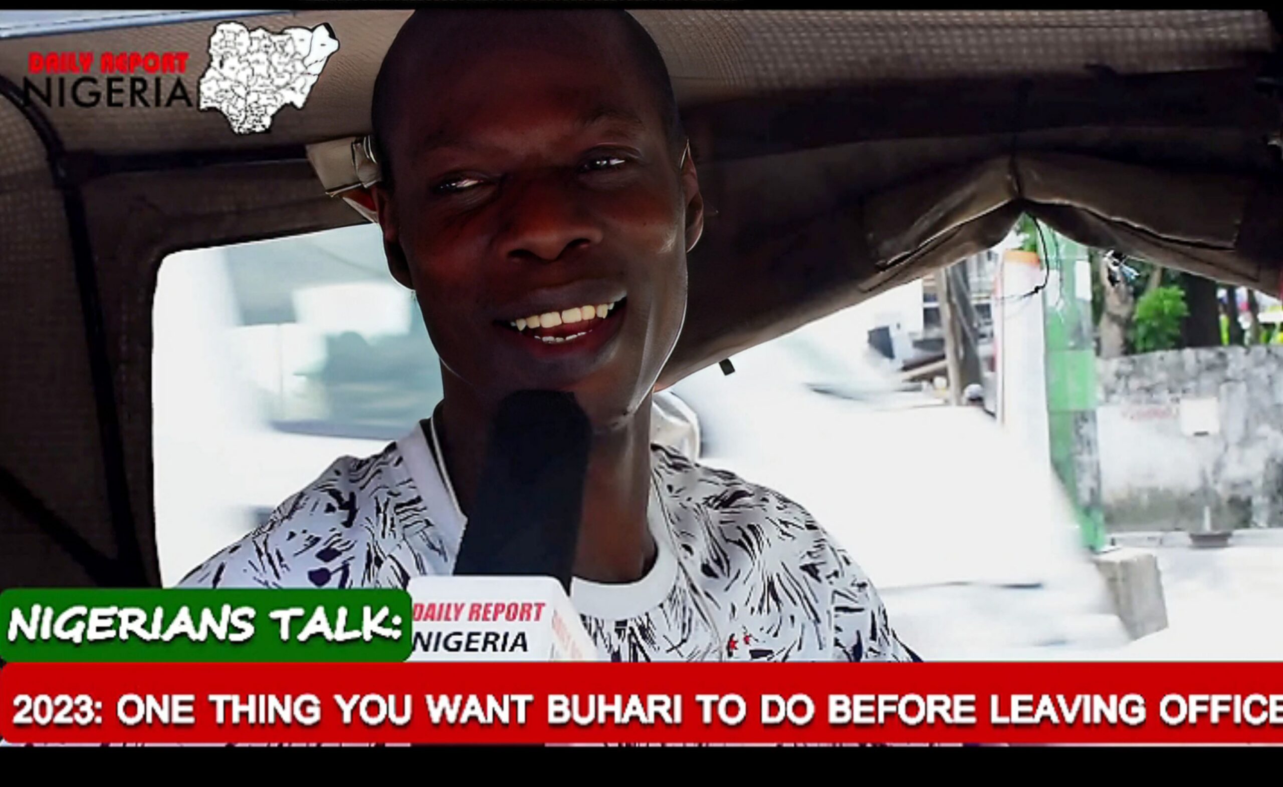 2023: Make Sure You Handover to Tinubu, Not Peter Obi - Keke Rider Tells Buhari (VIDEO) | Daily Report Nigeria