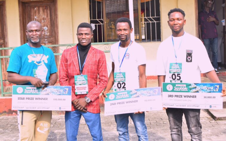 Eniekebi Ezekiel Wins Tare Magbei Scrabble Tourney | Daily Report Nigeria