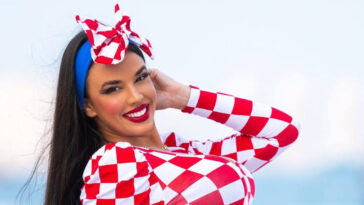 Ivana Knoll: The Sexiest World Cup Fan in Qatar and Former Miss Croatia | Daily Report Nigeria