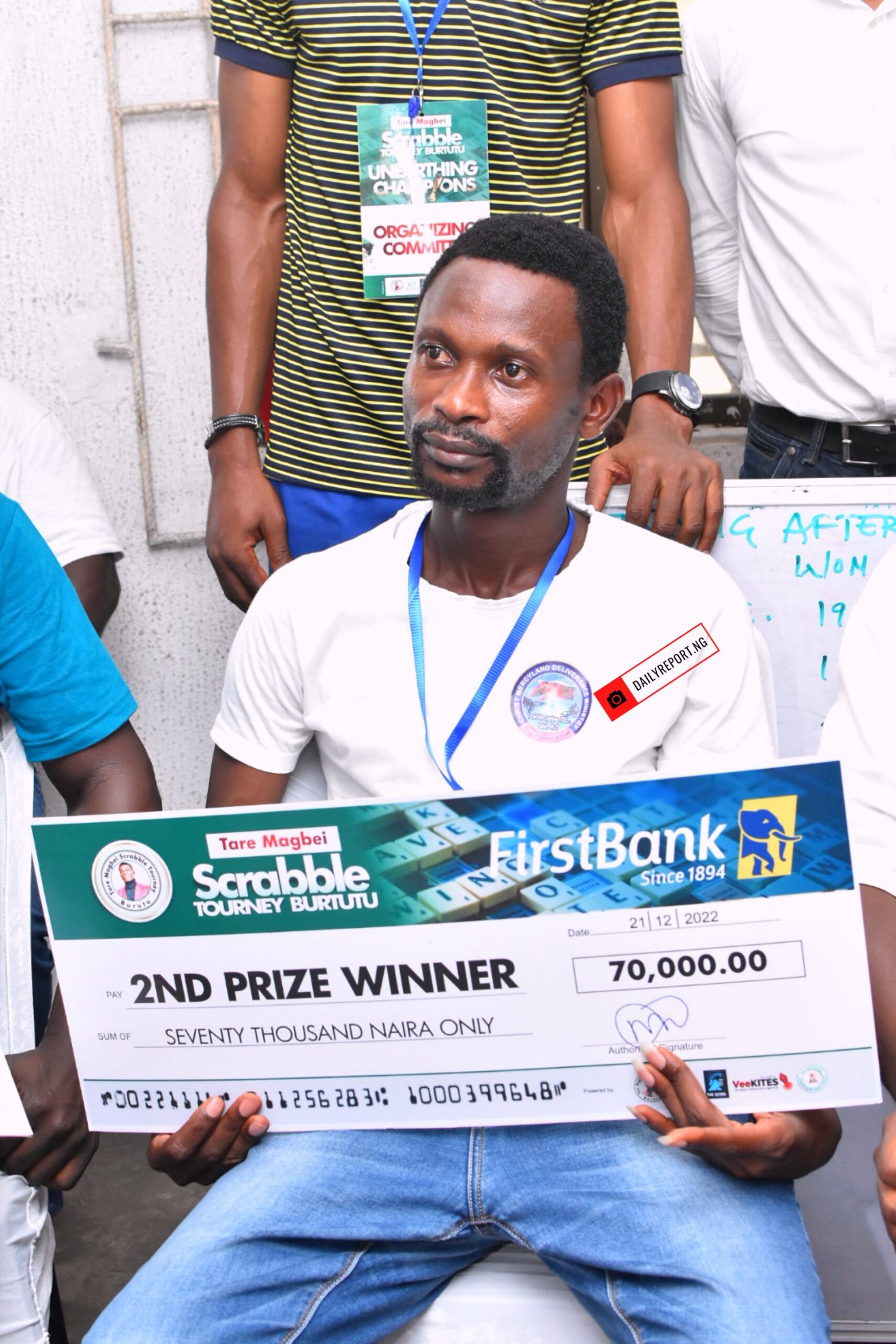 Eniekebi Ezekiel Wins Tare Magbei Scrabble Tourney | Daily Report Nigeria