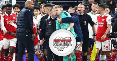 EPL: Tottenham Fan Attacks Ramsdale After Arsenal’s 2-0 Win | Daily Report Nigeria