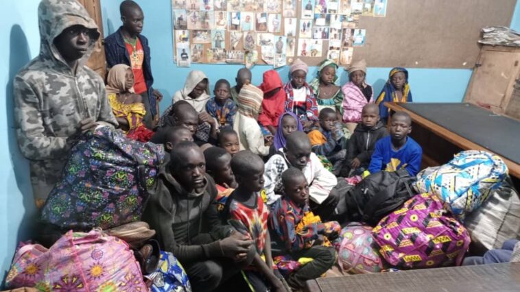 Police Nab Suspected Human Trafficker Rescue  41 Children in kwara | Daily Report Nigeria