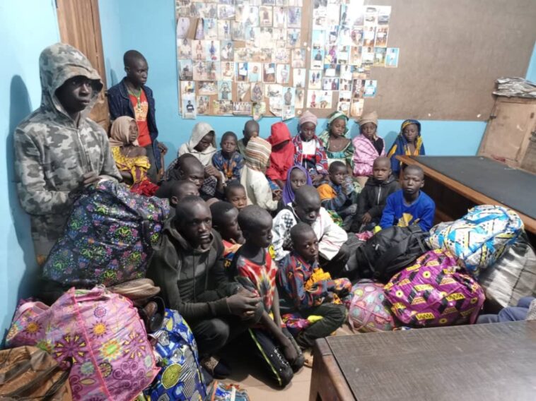 Police Nab Suspected Human Trafficker Rescue  41 Children in kwara | Daily Report Nigeria