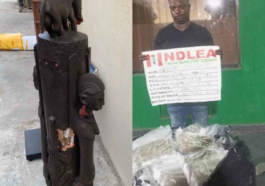 NDLEA Intercepts Drug Consignments Concealed In Wooden Statue, Car | Daily Report Nigeria