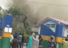 BREAKING: Fire Guts Kano Police Headquarters | Daily Report Nigeria